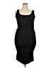 Sofia Jeans by Sofia Vergara Solid Black Cocktail Dress Size XXL - photo 1