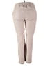 Old Navy Chevron-herringbone Tan Linen Pants Size L - photo 2