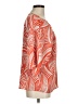 Abbeline 100% Polyester Orange 3/4 Sleeve Blouse Size M - photo 4