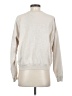 American Eagle Outfitters Graphic Silver Pullover Sweater Size S - photo 2