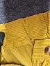 Unbranded 100% Polyester Solid Gold Casual Pants Size S - photo 4