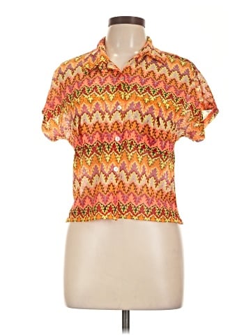 L.I.F.E. Love Is For Eternity Short Sleeve Blouse (view 1)