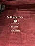 Layer 8 Burgundy Fleece Size S - photo 6
