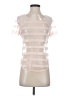 Jealous Tomato 100% Polyester Ivory Short Sleeve Top Size S - photo 1