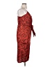 ELOQUII Paisley Red Cocktail Dress Size 14 Plus - photo 4