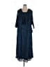 Alex Evenings Stars Blue Teal Cocktail Dress Size 20 - photo 1