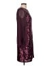 Connected Apparel Burgundy Cocktail Dress Size 10 (petite) - photo 4