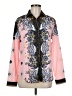 Unbranded 100% Polyester Paisley Pink Long Sleeve Blouse Size M - photo 1