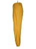Unbranded 100% Polyester Solid Gold Casual Pants Size M - photo 5
