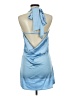 Unbranded 100% Polyester Blue Cocktail Dress Size M - photo 2