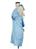 Unbranded 100% Polyester Blue Cocktail Dress Size M - photo 5