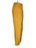 Unbranded 100% Polyester Solid Gold Casual Pants Size M - photo 4