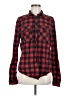 Divided by H&M Plaid Red Long Sleeve Button-Down Shirt Size M - photo 1