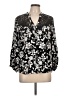 White House Black Market Black 3/4 Sleeve Blouse Size L - photo 1