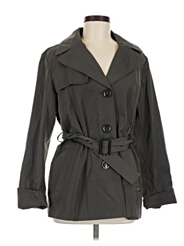 Ellen Tracy Trenchcoat (view 1)