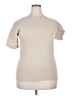 Los Angeles Apparel Tan Short Sleeve Turtleneck Size 18 - photo 1