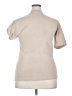 Los Angeles Apparel Tan Short Sleeve Turtleneck Size 18 - photo 2