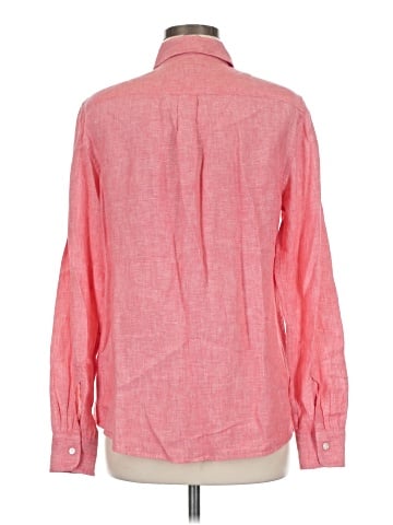 Lands' End Canvas Long Sleeve Button-Down Shirt (view 2)
