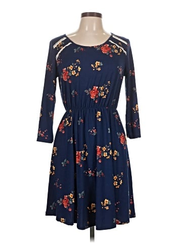 French Grey Casual Dress (view 1)
