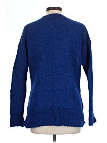 Wrap Wool Pullover Sweater (view 2)