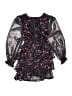 Aqua 100% Polyester Black Dress Size 9 - 10 - photo 2