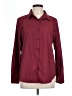 Unbranded 100% Polyester Burgundy Long Sleeve Blouse Size L - photo 1