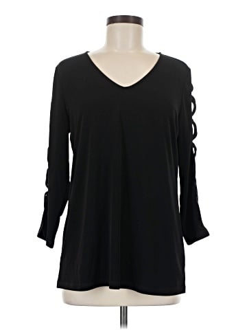 Susan Graver Long Sleeve Blouse (view 1)