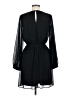 Express 100% Polyester Solid Black Cocktail Dress Size M - photo 2