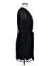 Express 100% Polyester Solid Black Cocktail Dress Size M - photo 4