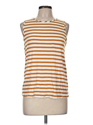Green Envelope Sleeveless T-Shirt (view 1)