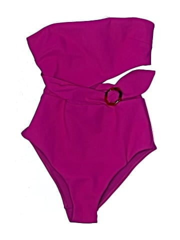 Zimmermann Nina Buckled Cutout One Piece Swimsuit (view 1)