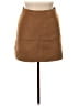 New Look 100% Polyester Solid Brown Casual Skirt Size 14 - photo 1