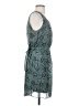 Black Rainn 100% Polyester Paisley Teal Cocktail Dress Size S - photo 4