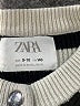 Zara Stripes Ivory Cardigan Size 9 - 10 - photo 3
