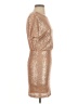 Ark & Co. 100% Polyester Metallic Gold Cocktail Dress Size S - photo 4