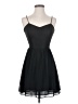 Candie's 100% Polyester Solid Black Cocktail Dress Size 1 - photo 1