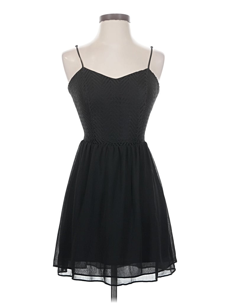 Pre-owned Candies Candie's Cocktail Dress In Black