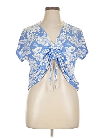 C&C California Short Sleeve Blouse (view 1)
