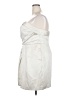 David's Bridal Metallic Silver Cocktail Dress Size 20 - photo 5