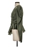 Missguided 100% Polyester Green 3/4 Sleeve Blouse Size 8 - photo 5