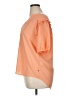 Tommy Hilfiger 100% Polyester Orange Short Sleeve Blouse Size XL - photo 5