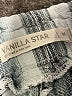 Vanilla Star Stripes Silver Shorts Size M - photo 5