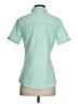 Assorted Brands 100% Polyester Green Short Sleeve Blouse Size S - photo 2
