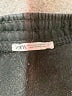 Zara Solid Black Sweatpants Size M - photo 7