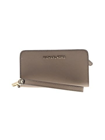 MICHAEL Michael Kors Leather Wristlet (view 1)