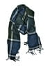 Unbranded Plaid Blue Scarf One size - photo 1