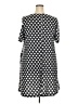 Assorted Brands 100% Polyester Polka Dots Black Casual Dress Size XXL - photo 2