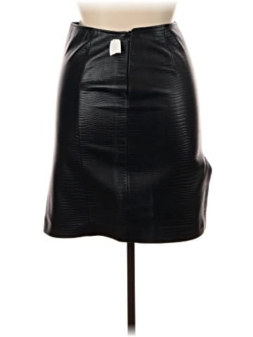 Lauren by Ralph Lauren Leather Skirt (view 2)
