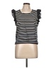 Hem & Thread Black Short Sleeve Top Size L - photo 1