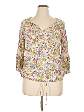 I.N. Studio 3/4 Sleeve Blouse